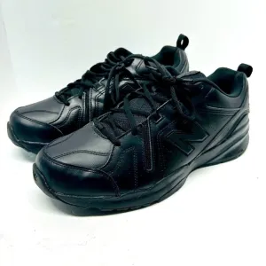 SIZE 14 New Balance 608v5 Mens Wide Fit Slip Resistant Work Shoes‎ Black