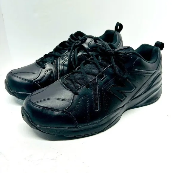 SIZE 14 New Balance 608v5 Mens Wide Fit Slip Resistant Work Shoes‎ Black