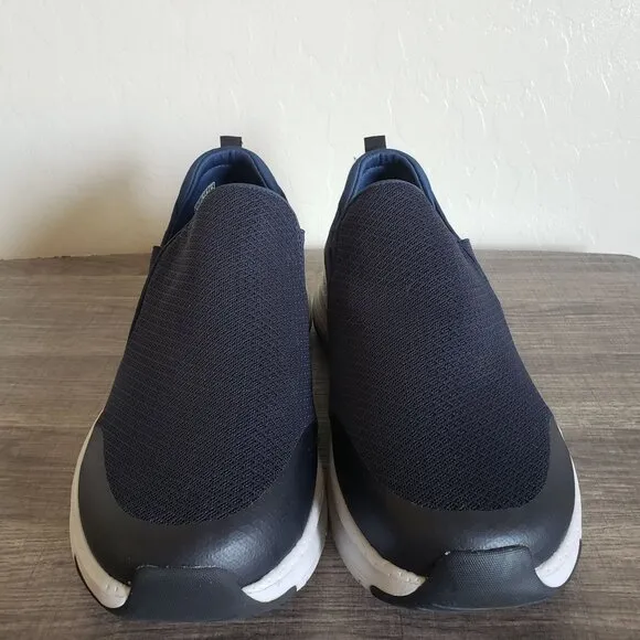 Skechers Arch Fit Banlin Slip-On Sneaker Shoe Blue Men's 12 Extra Wide 232043WW