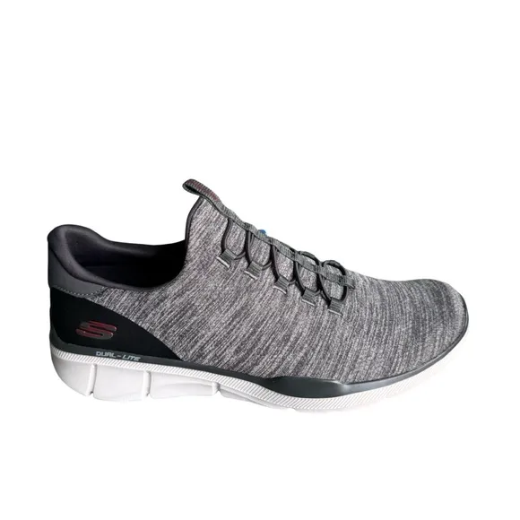 Skechers Gray Men's Casual Shoe slip on size 12
