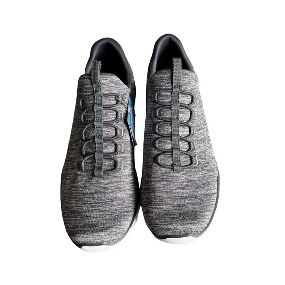 Skechers Gray Men's Casual Shoe slip on size 12