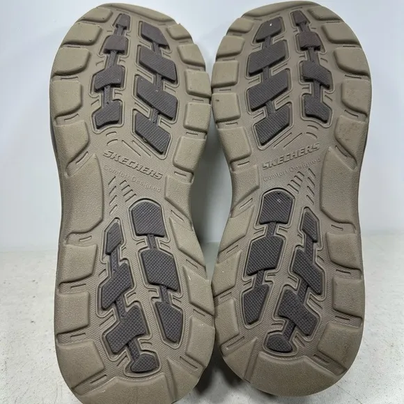 Skechers Motley Vaseo Arch Fit Slip On Loafer Men's Sz 10,5 Brown (VGC)
