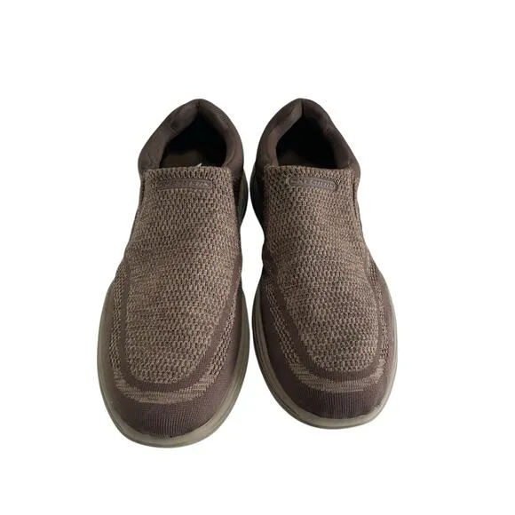 Skechers Motley Vaseo Loafer Slip In Arch Fit Brown Mens Size 13 Comfort Shoe