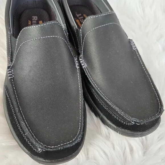 SKECHERS Relaxed Fit Memory Foam Loafer Slip-Ons Men's Size 7.5