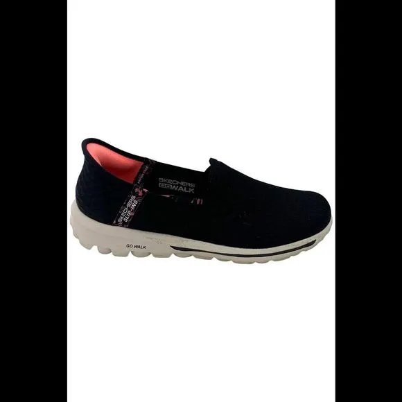 Skechers Slip-ins GOwalk Travel Washable Black - Wide