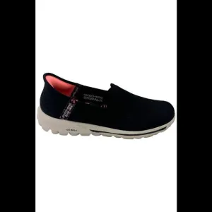 Skechers Slip-ins GOwalk Travel Washable Black - Wide