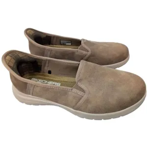 Skechers Slip-ins Shoes On-the-GO Flex Verona Womens Sz 6.5 Chestnut Memory Foam