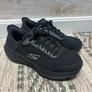 Skechers Sneakers Mens 10 Extra Wide Black Slip In Go Run Consistent  2.0