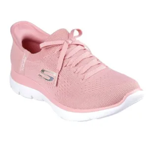Skechers Women's Hands Free Slip-ins Summits Sneaker, Machine Washable Wide Fit