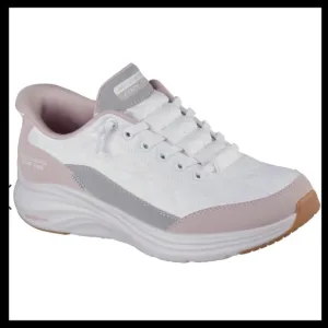 Skechers Women's Slip-Ins White and Gray Sneakers