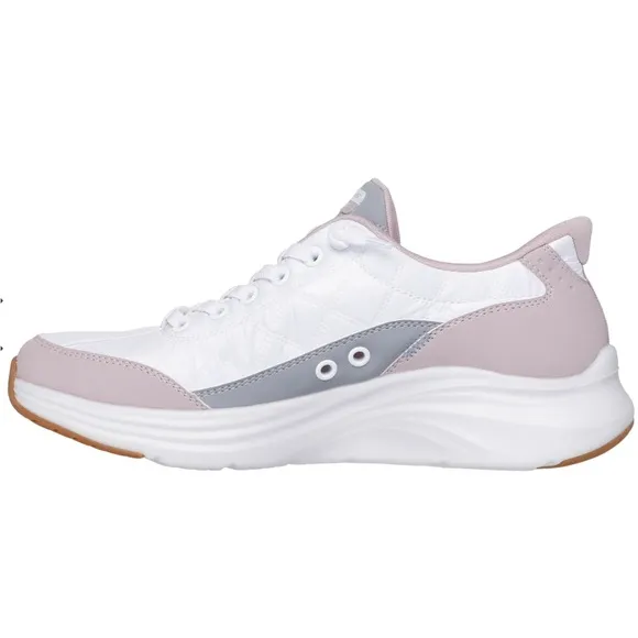 Skechers Women's Slip-Ins White and Gray Sneakers