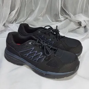 Skechers Work Men's Relaxed Fit 77083 Composite Toe Slip Resist Black Size 11.5