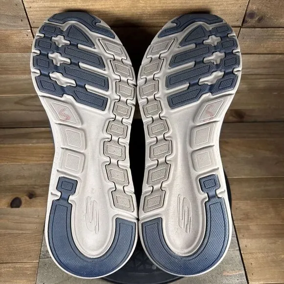 Skechers Mens Size 13 Slip-Ins Blue Archfit Handsfree Sneakers Walking Shoe