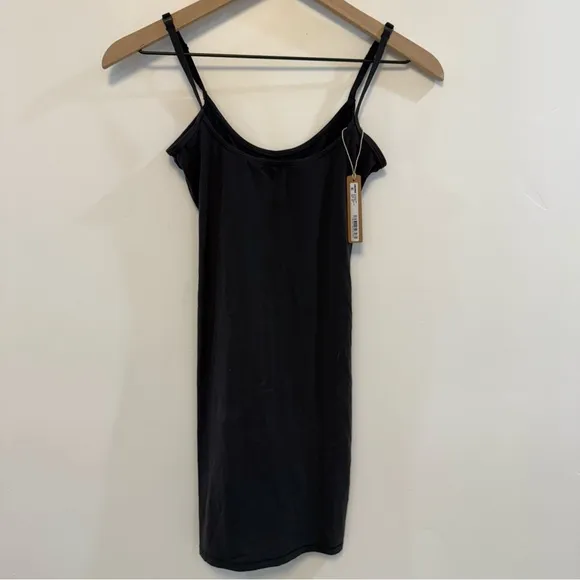SKIMS fits everybody black slip dress NWT
