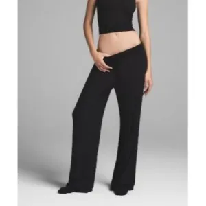 skims Loose lounge pants black Onyx stretchy comfy black sz 4XL
