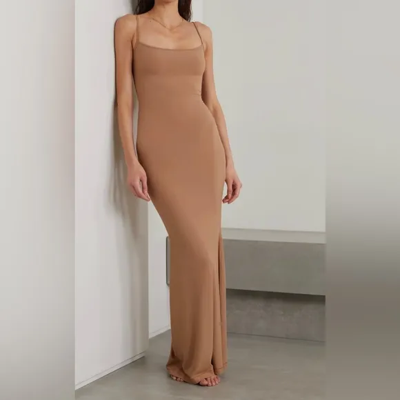 SKIMS Soft Lounge Long Slip Dress