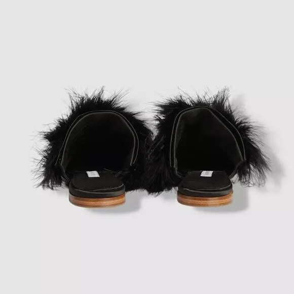 Sleeper Manon Mules With Detachable Feathers - 37