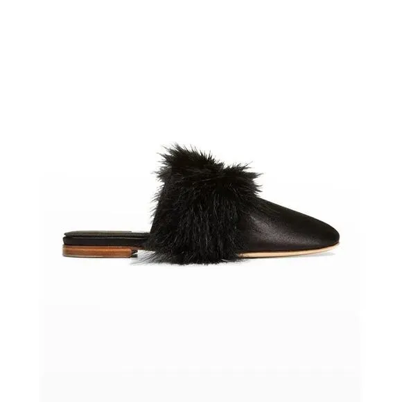 Sleeper Manon Mules With Detachable Feathers - 37