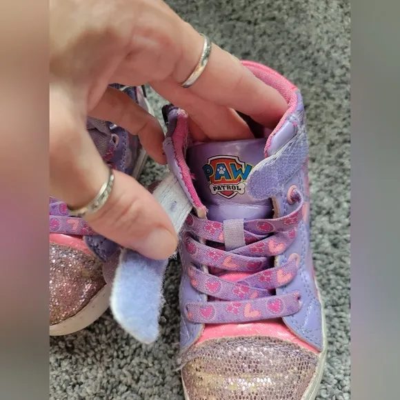 Sneaker Bundle Size 10 Toddler Purples &amp; Pinks for Active Adventures Sparkles