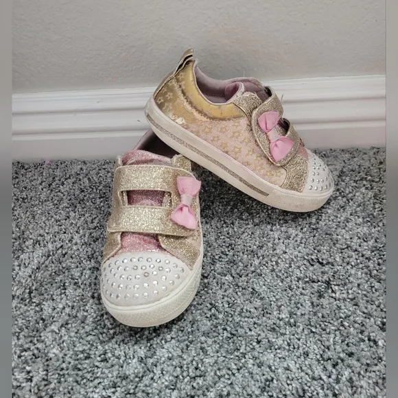 Sneaker Bundle Size 10 Toddler Purples &amp; Pinks for Active Adventures Sparkles