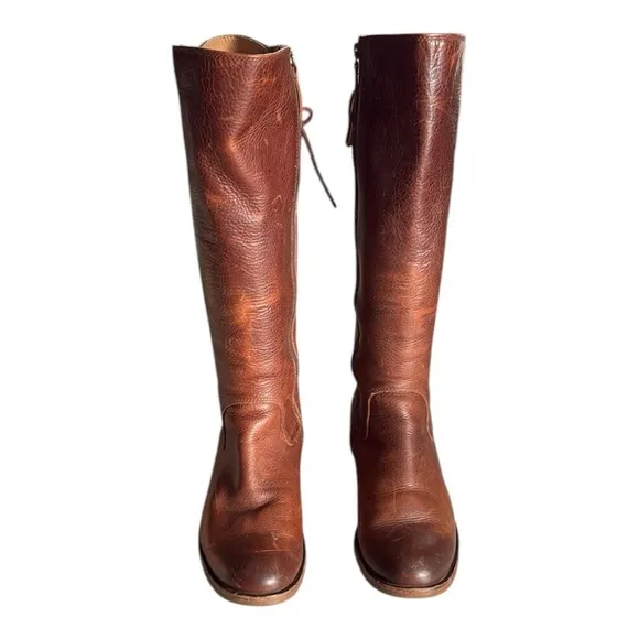 Sofft Aqua Sofft Sharnell Heel Women 8 Bourbon Brown Waterproof Leather No Slip