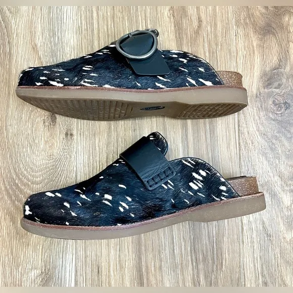 Sofft Billie Clog Cow Hide Siz e  8.5 LNC