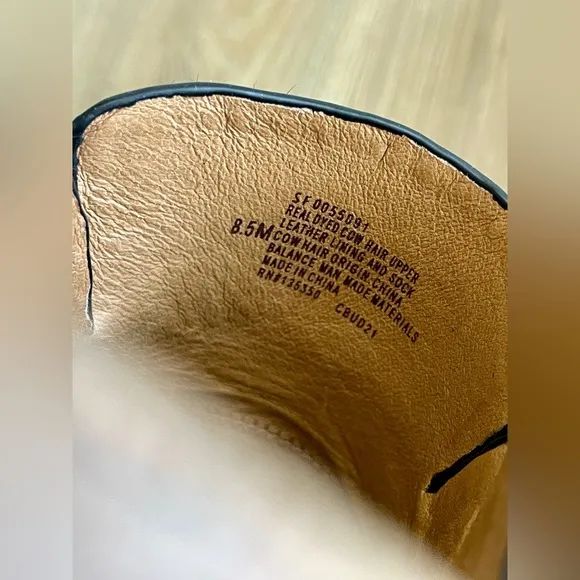 Sofft Billie Clog Cow Hide Siz e  8.5 LNC