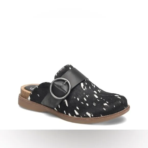 Sofft Billie Clog Cow Hide Siz e  8.5 LNC
