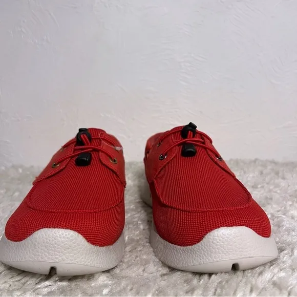 SoftScience Cruise Speedlace Red Shoes water &amp; Slip Resistant Unisex W 10 M 8
