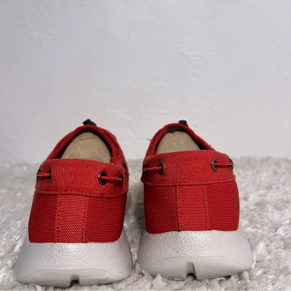 SoftScience Cruise Speedlace Red Shoes water &amp; Slip Resistant Unisex W 10 M 8