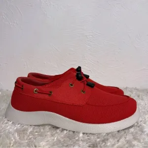 SoftScience Cruise Speedlace Red Shoes water &amp; Slip Resistant Unisex W 10 M 8