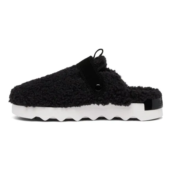 Sorel $150 Viibe Clog Cozy Black/Sea Salt Sz 10 NIB!