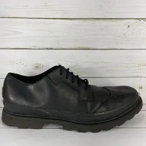 Sorel Madson Wingtip Oxfords Mens Size 10.5 Black Waterproof Leather Low Ankle