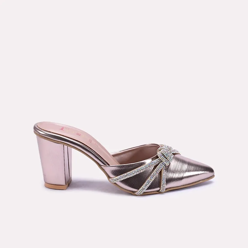 Sorrel Peach Bridal Mules 0431260
