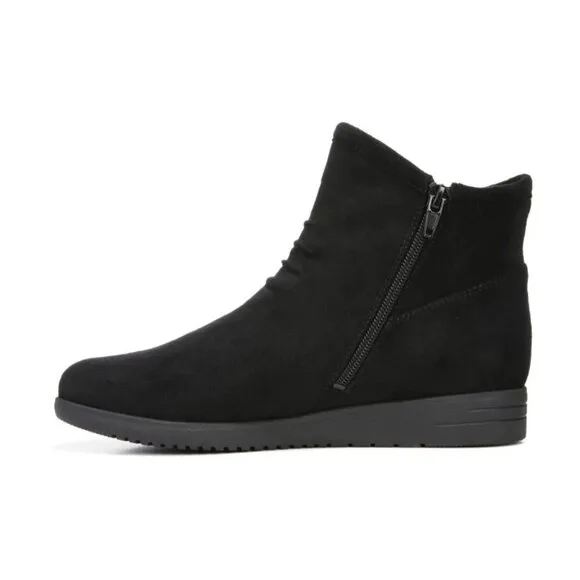 SOUL NATURALIZER Indie Womens Zipper Booties In Black (Wide)