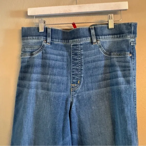 SPANX Seamed Wide Leg Jeans