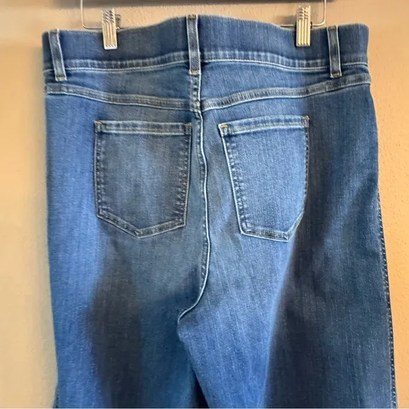 SPANX Seamed Wide Leg Jeans