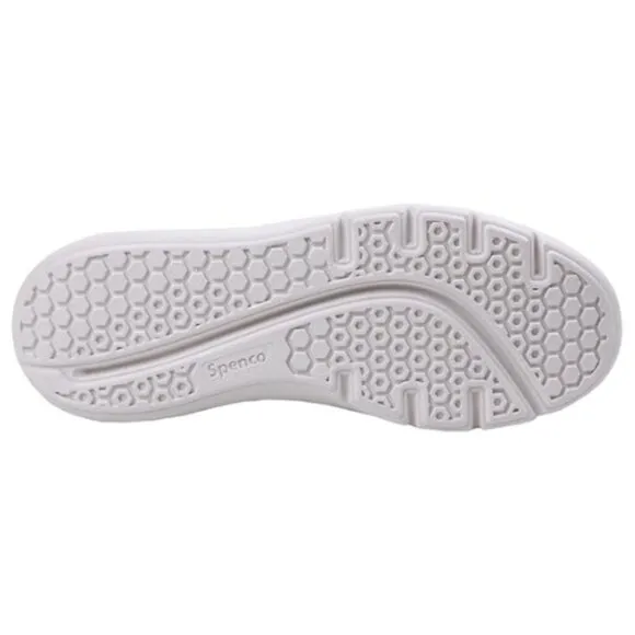 Spenco Orthotic Women's Peek-a-Boo Lite Sneaker  (Wide Fit) Celestial Blue