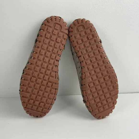 Spring Step Grey Fusilade Leather Mule size US 7/ EU 37