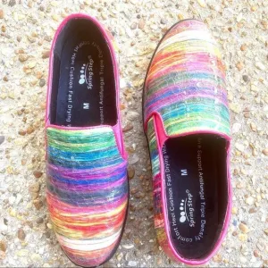 Spring Step SKITELZ Comfort Rainbow Loader Clogs 8