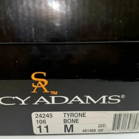 Stacy Adams Tyrone Bone Dress Shoes