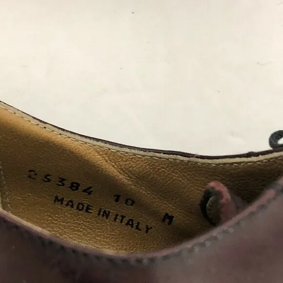 Stamati Mastroianni Cap Toe Oxfords - Made in Italy