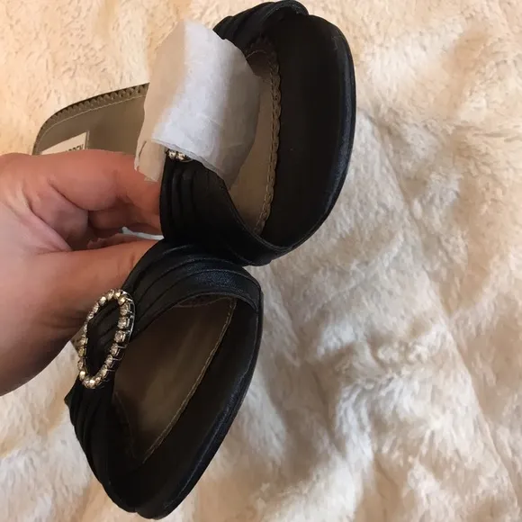Steven Madden P-Chacha Formal Kitten Heels Size 8.5