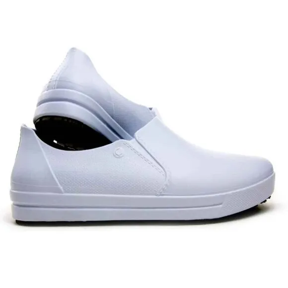 Sticky Slip On Work Shoe for Women - Nursing - Chef - Waterproof Non-Slip Comfor