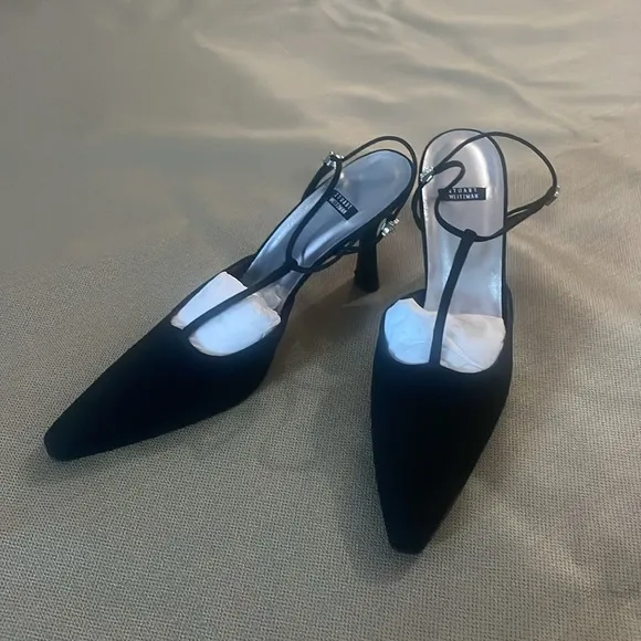 Stuart Weitman Black Heels Size 11