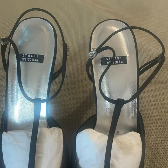 Stuart Weitman Black Heels Size 11