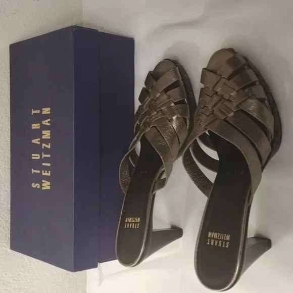 Stuart weitzman heel mules size 6.5 New