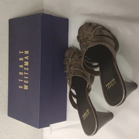 Stuart weitzman heel mules size 6.5 New