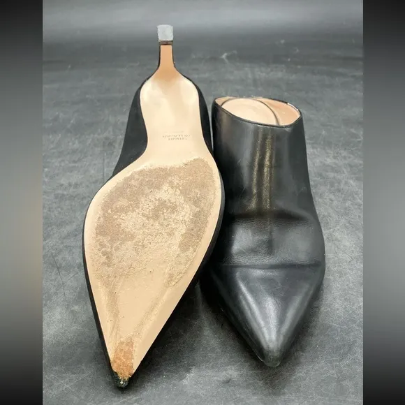 Stuart Weitzman Mira Pointed Toe High-Heel Mules