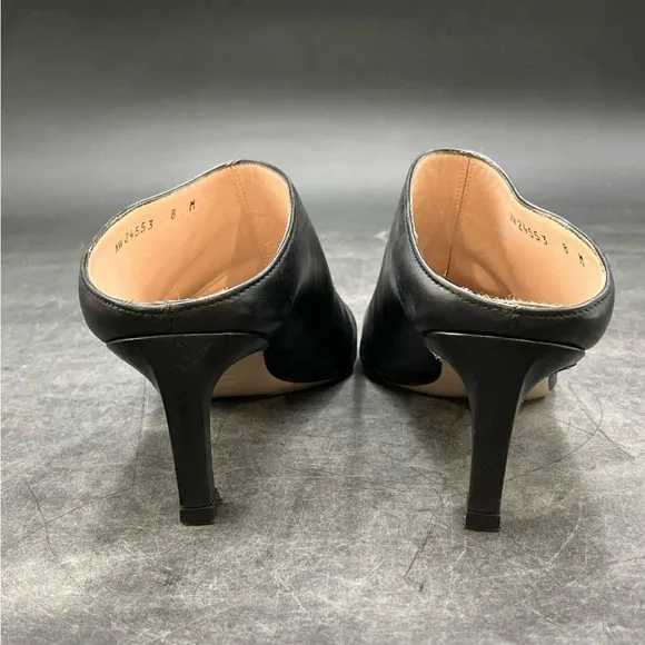 Stuart Weitzman Mira Pointed Toe High-Heel Mules